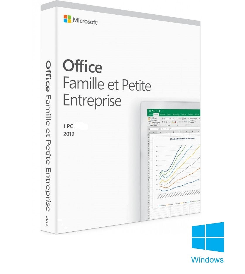 Microsoft Office 2019 Famille et Petite Entreprise pour PC - Instant Soft